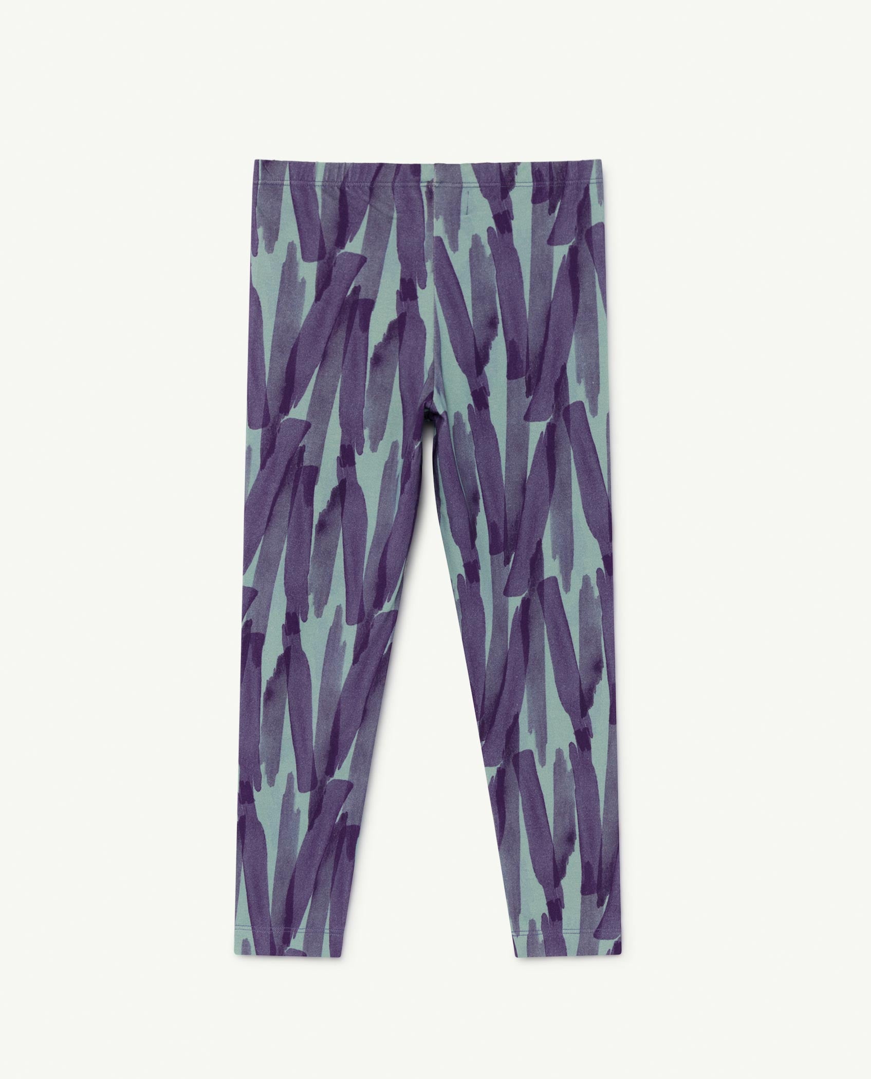 The Animals Observatory blue lines penguin kids leggings