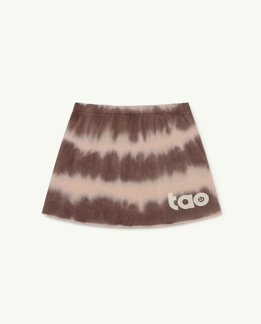 The Animals Observatory soft pink logo dove kids skirt