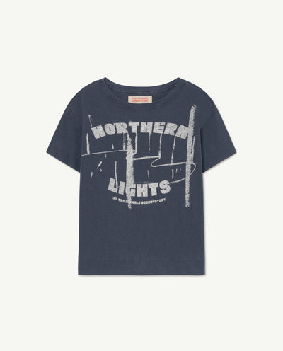 The Animals Observatory ROOSTER KIDS T-SHIRT northern lights