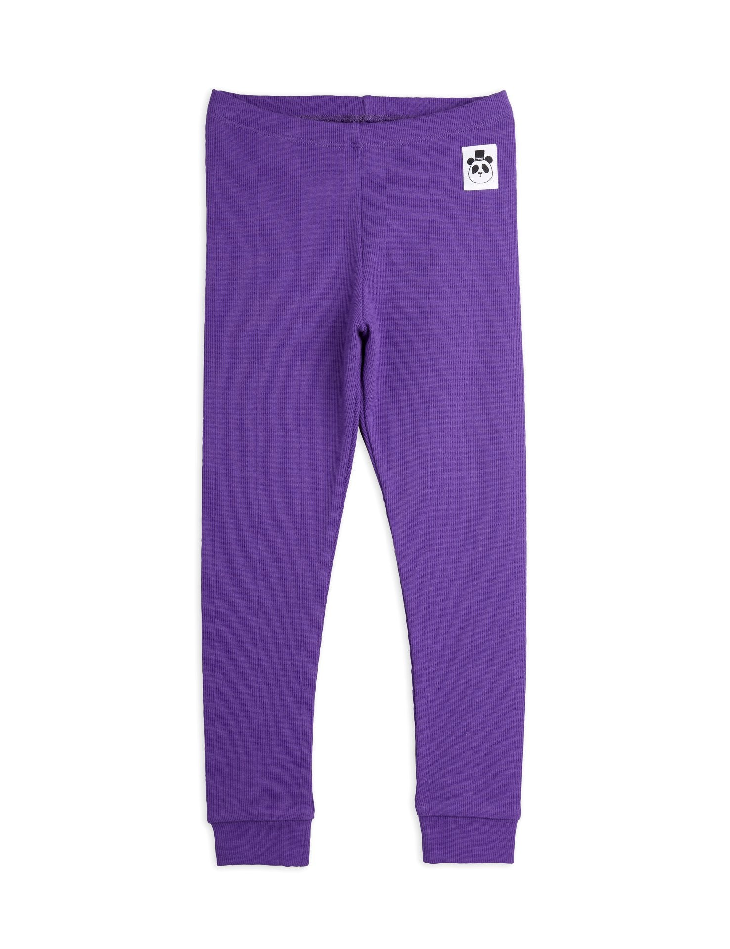 Mini Rodini Rib Leggings Purple MR