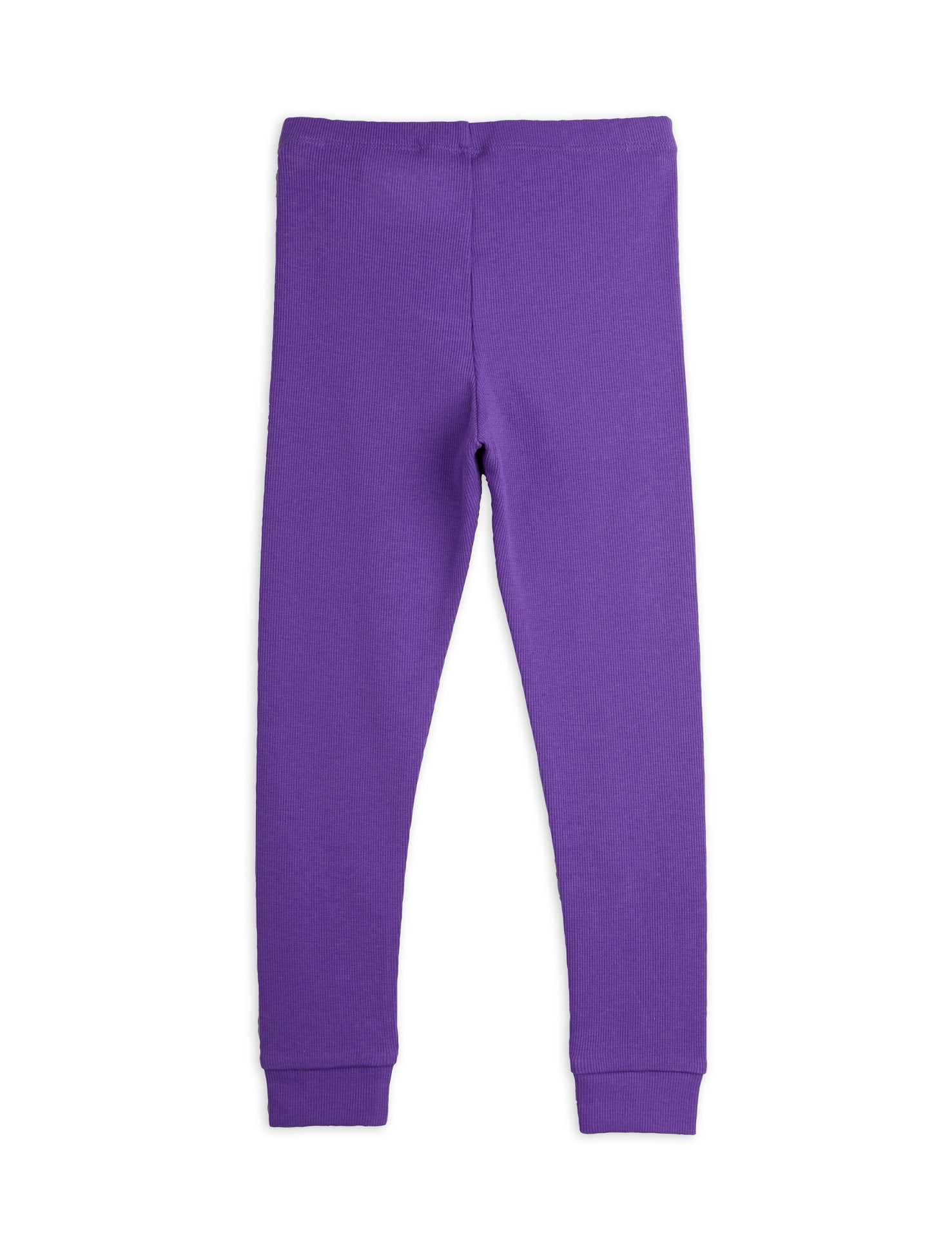 Mini Rodini Rib Leggings Purple MR