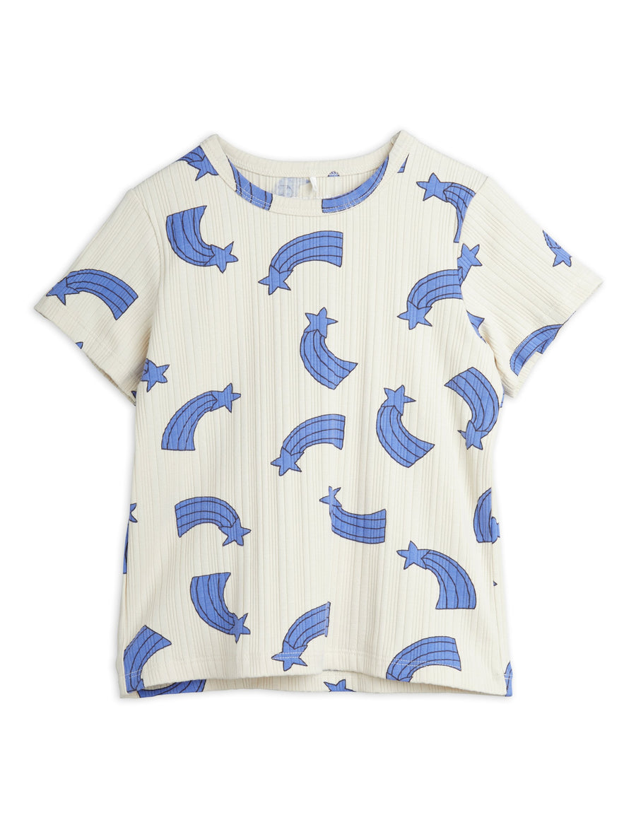 Mini Rodini Shooting Star rib Tee