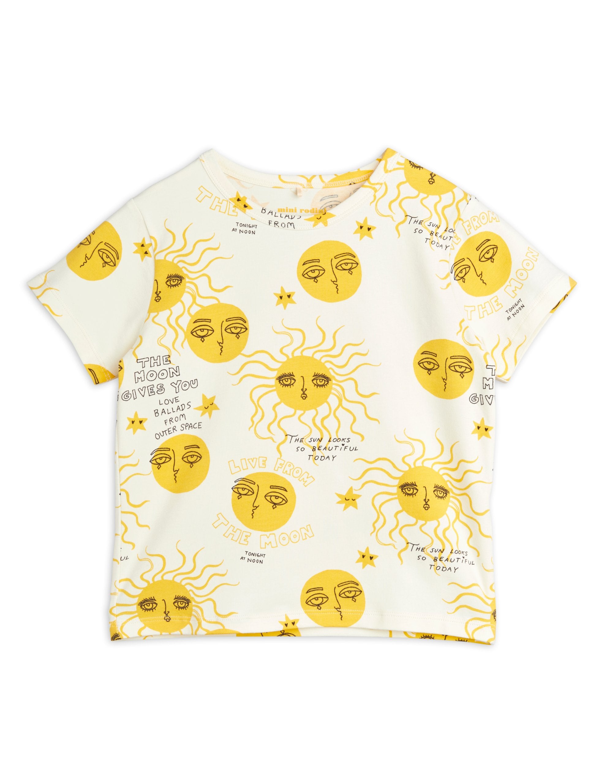 Mini Rodini Moon and sun Tee
