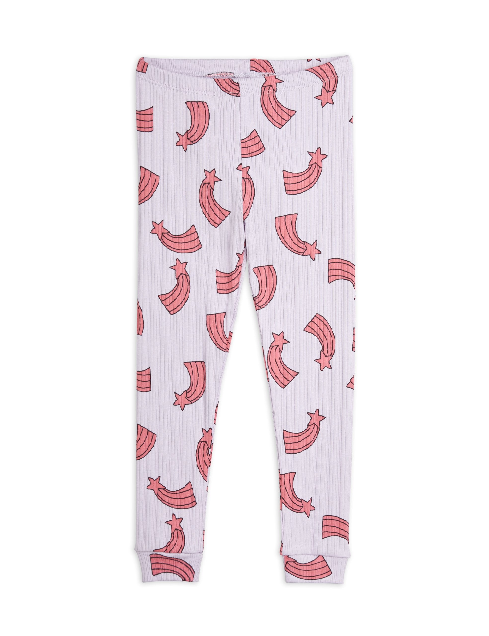 Mini Rodini Starfall rib leggings