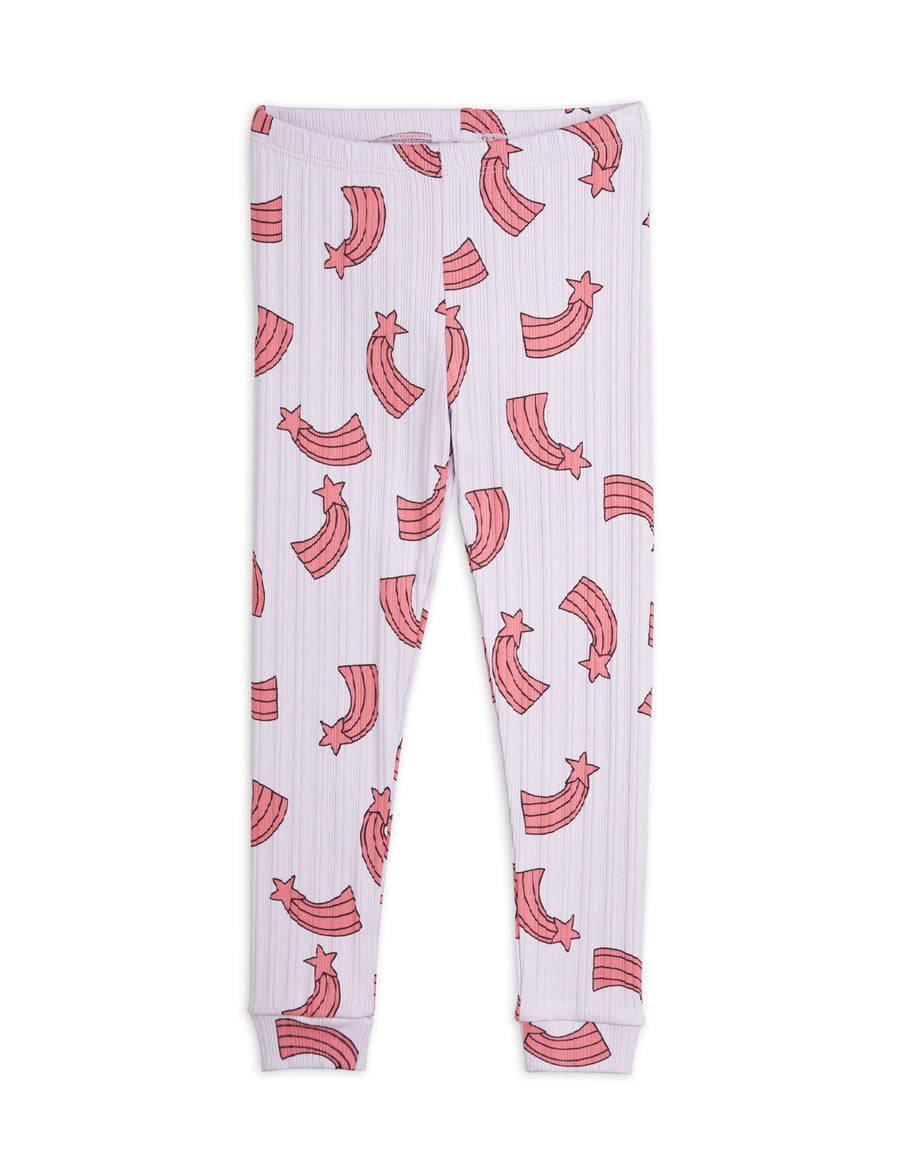Mini Rodini Starfall rib leggings