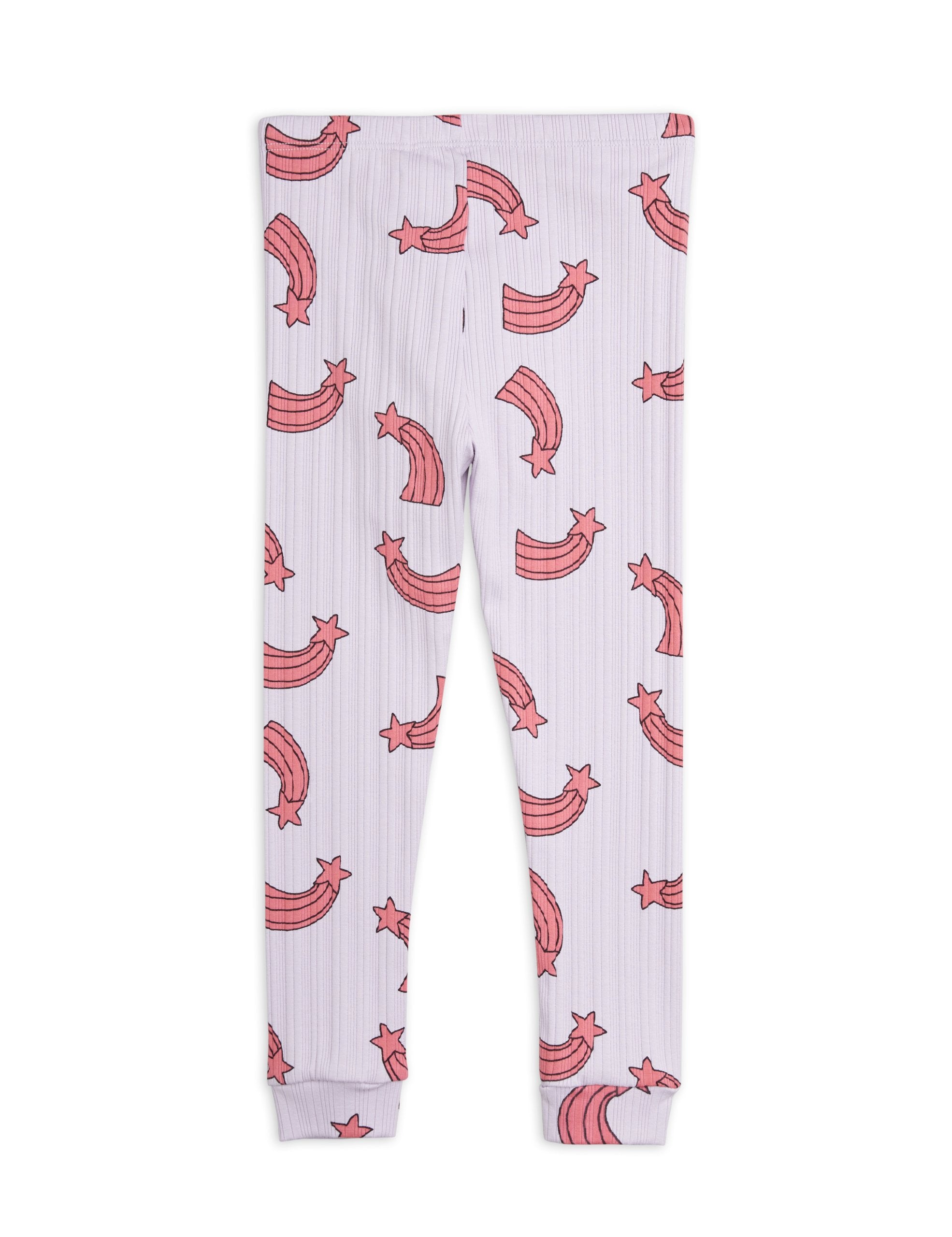 Mini Rodini Starfall rib leggings