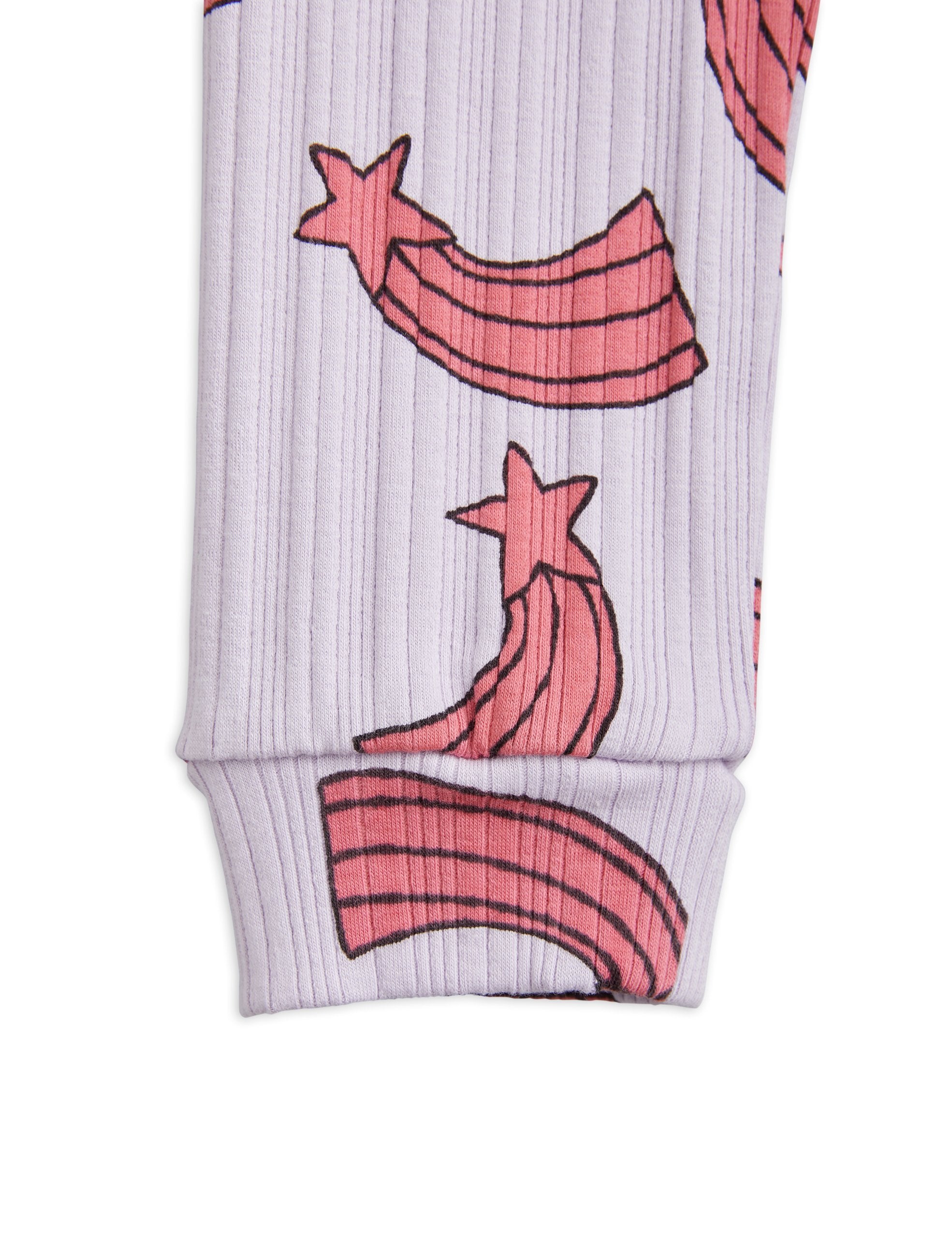 Mini Rodini Starfall rib leggings