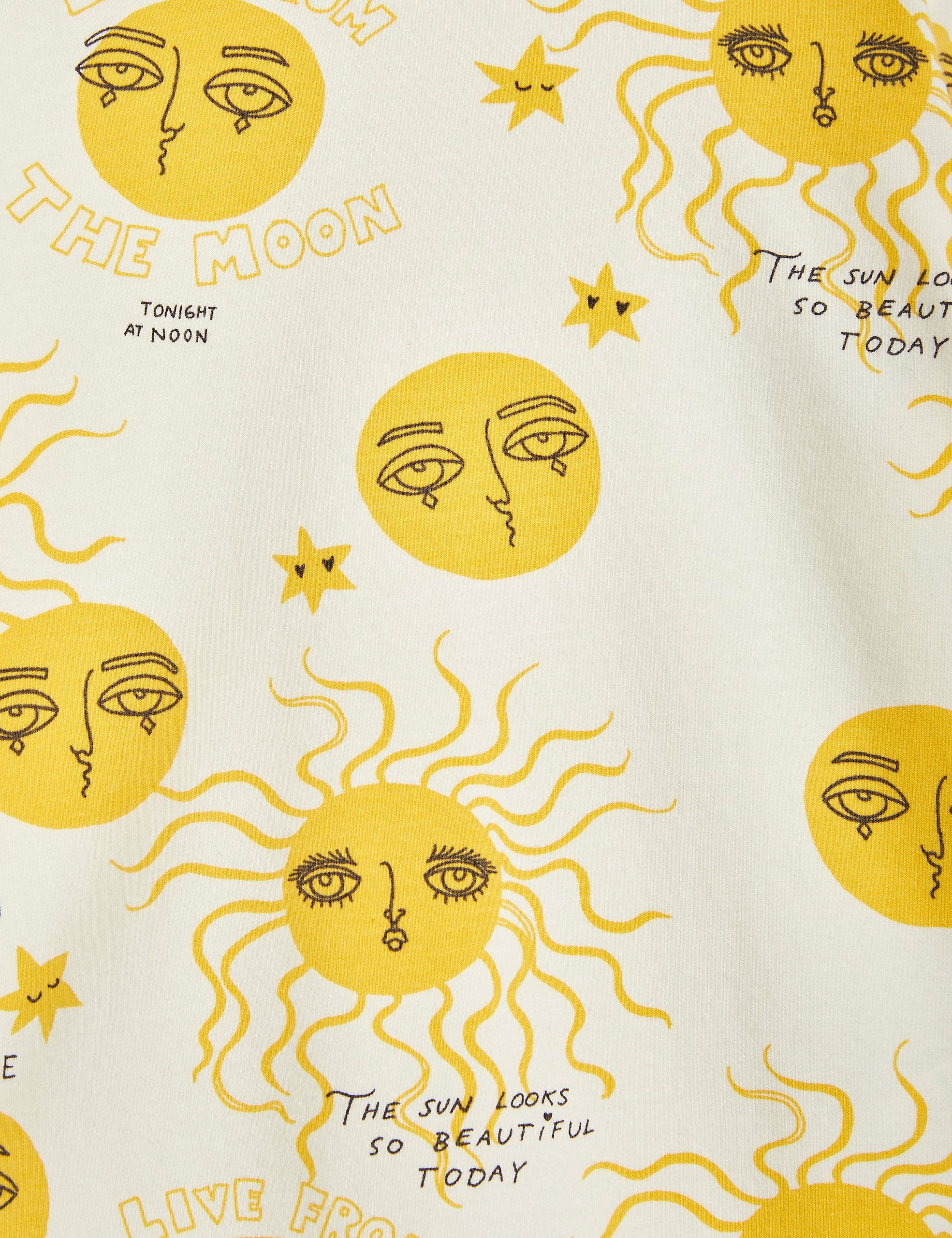Mini Rodini Moon and sun Tee