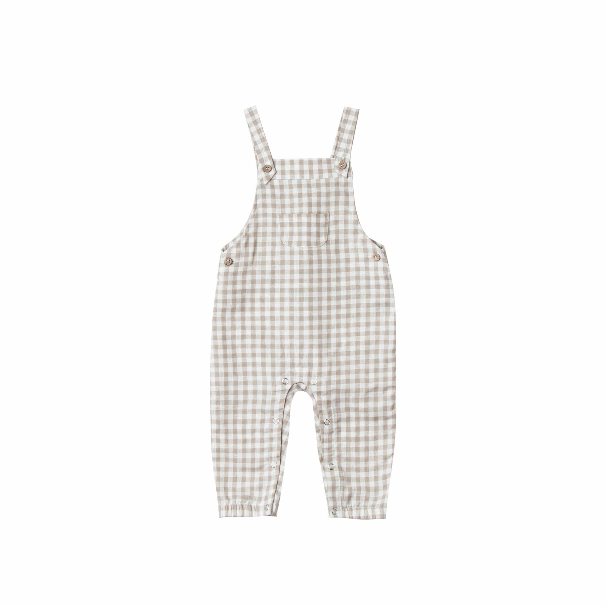 Rylee + Cru Gingham Overall