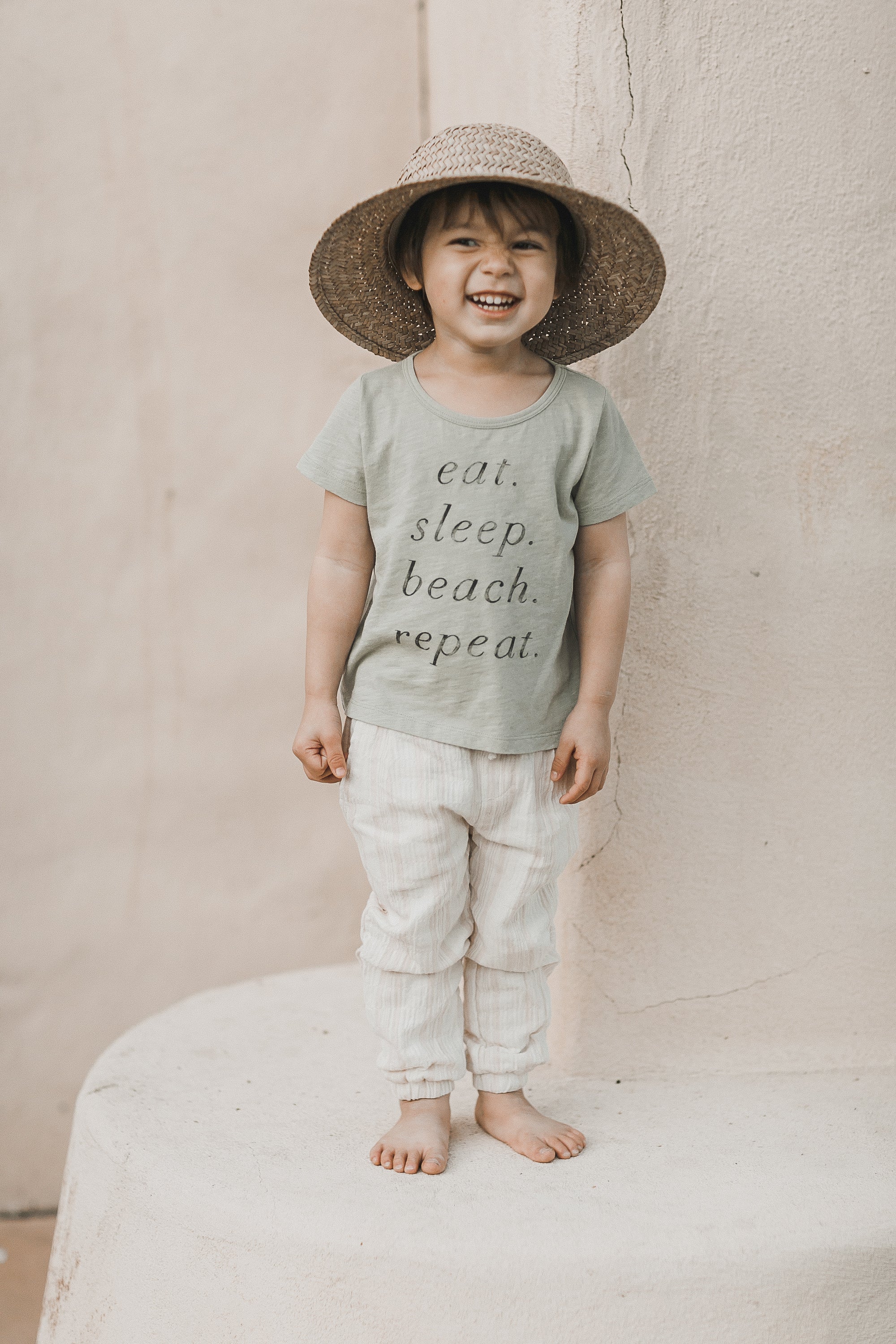 Rylee + Cru Shark Eat.Sleep.Beach  Tee