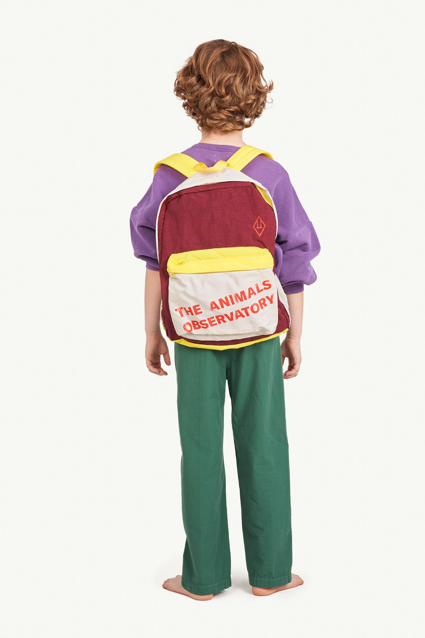 The Animals Observatory big bear sweatshirt Purple Lion