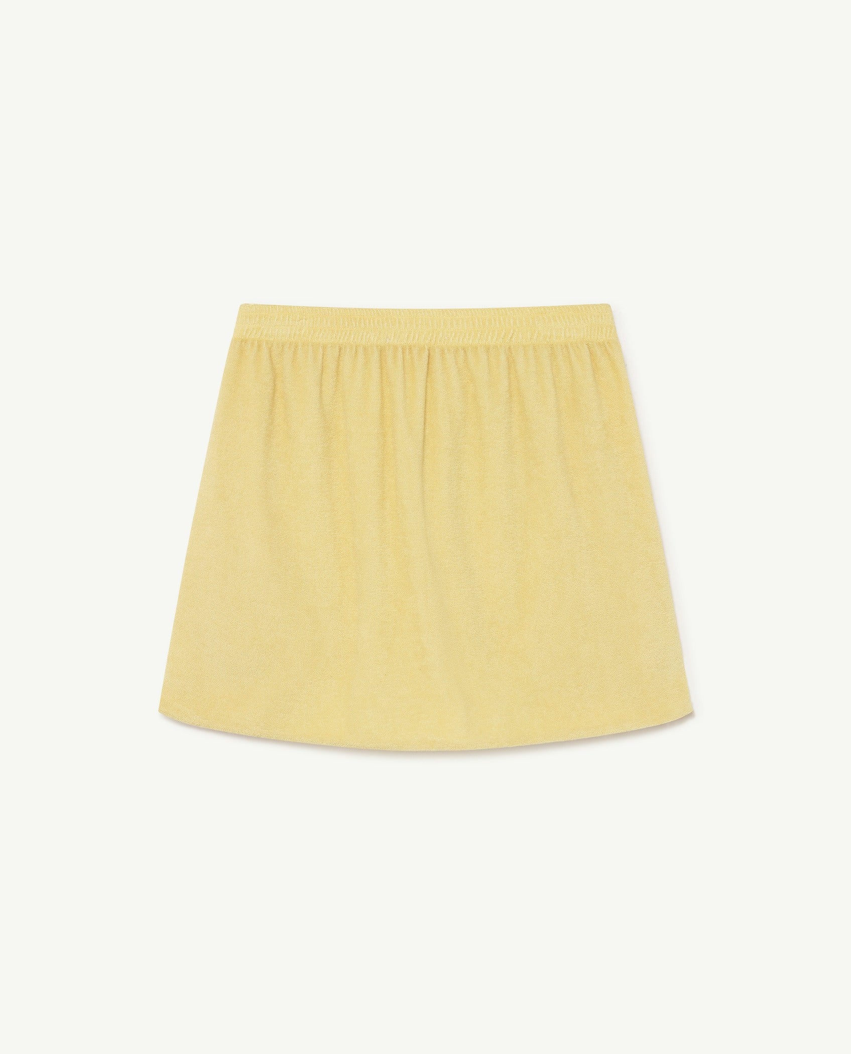 The Animals Observatory wombat kids skirt yellow logo