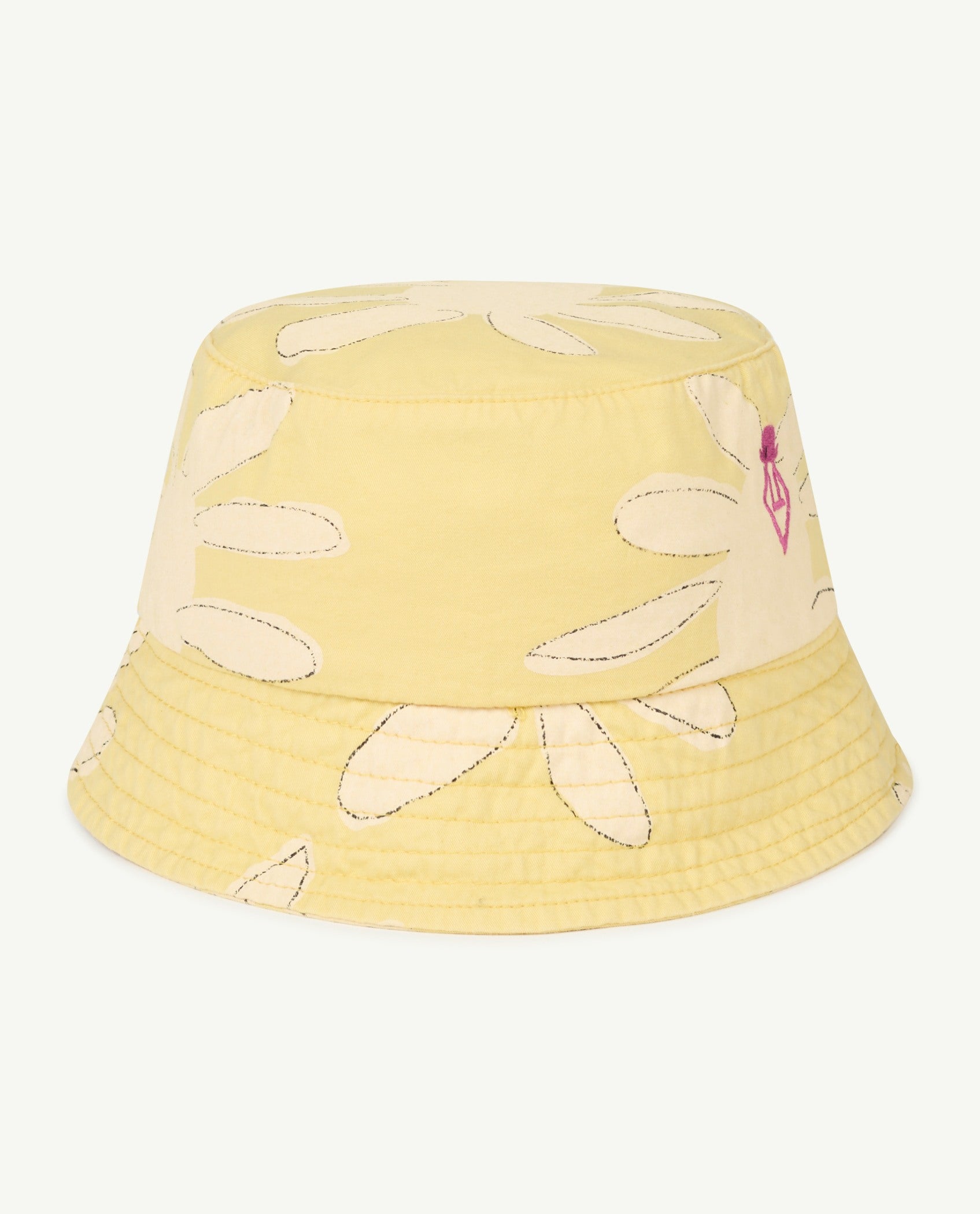 The Animals Observatory Starfish Kids Hat Yellow FLower
