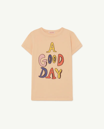The Animals Observatory Hippo Kids T-Shirt A Good Day