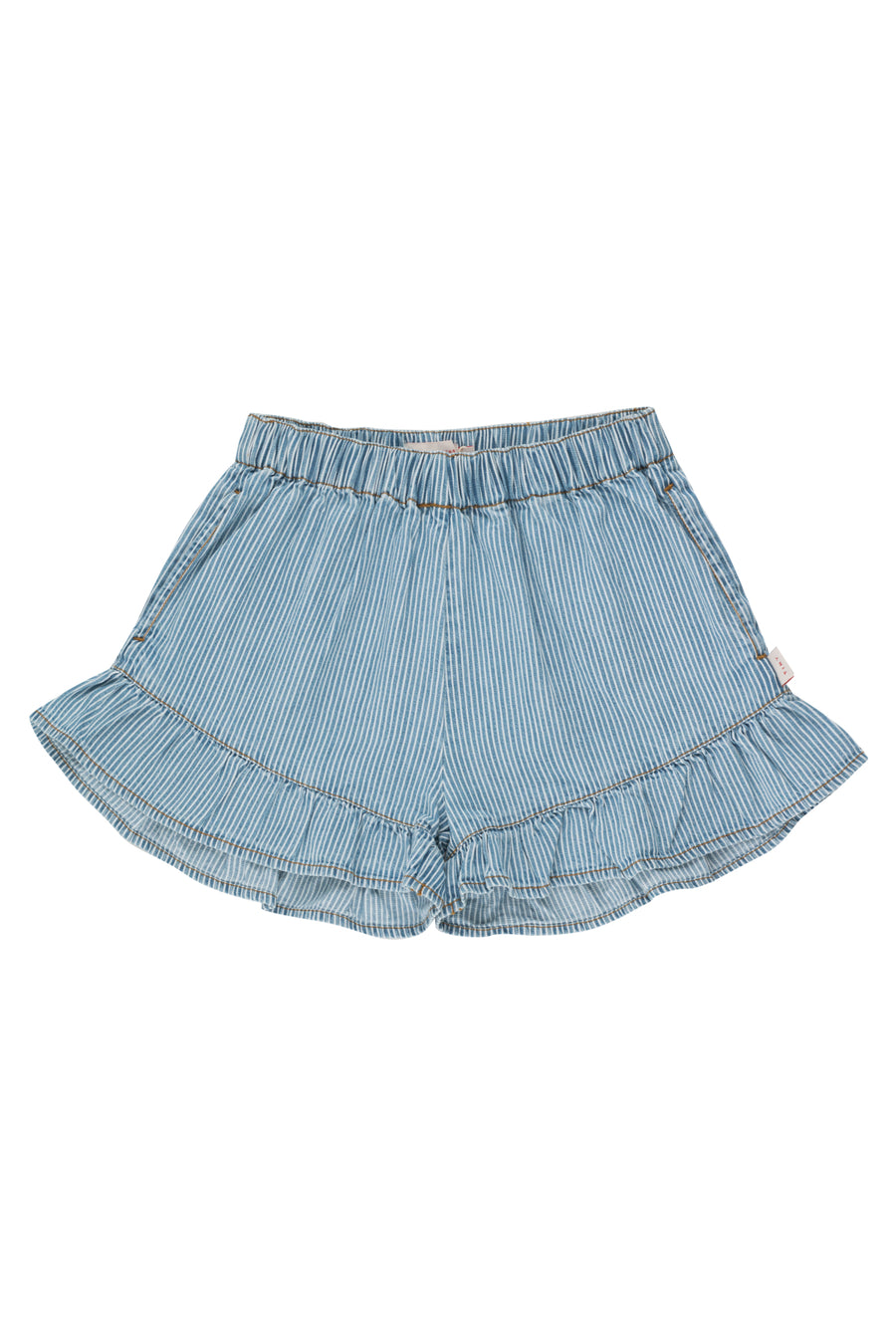 Tiny Cottons Denim Frills Short