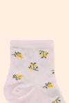 Tiny Cottons Flowers quarter socks