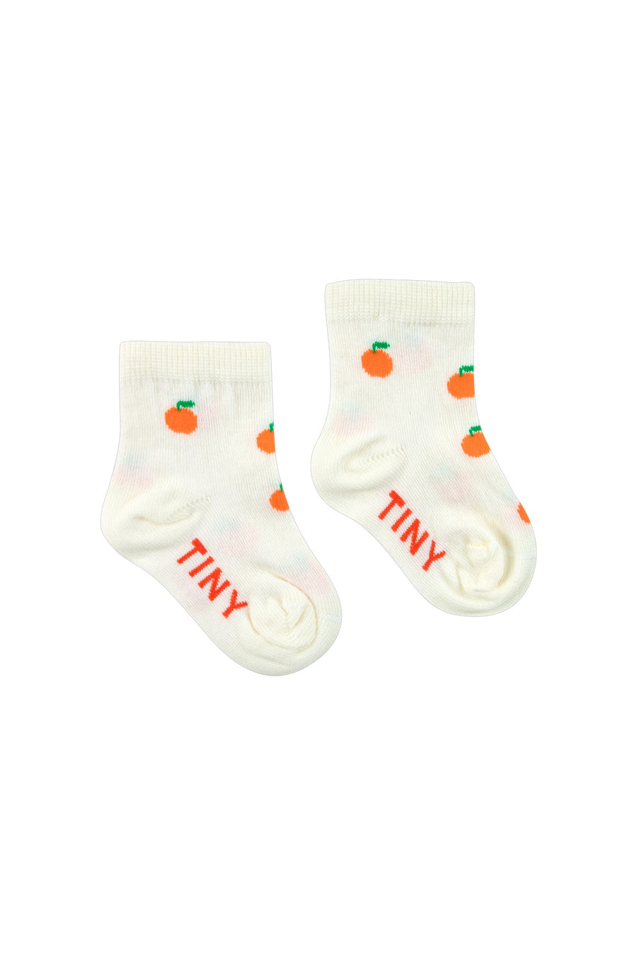 Tiny Cottons oranges quarter socks