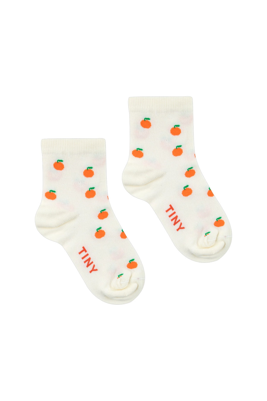 Tiny Cottons oranges quarter socks