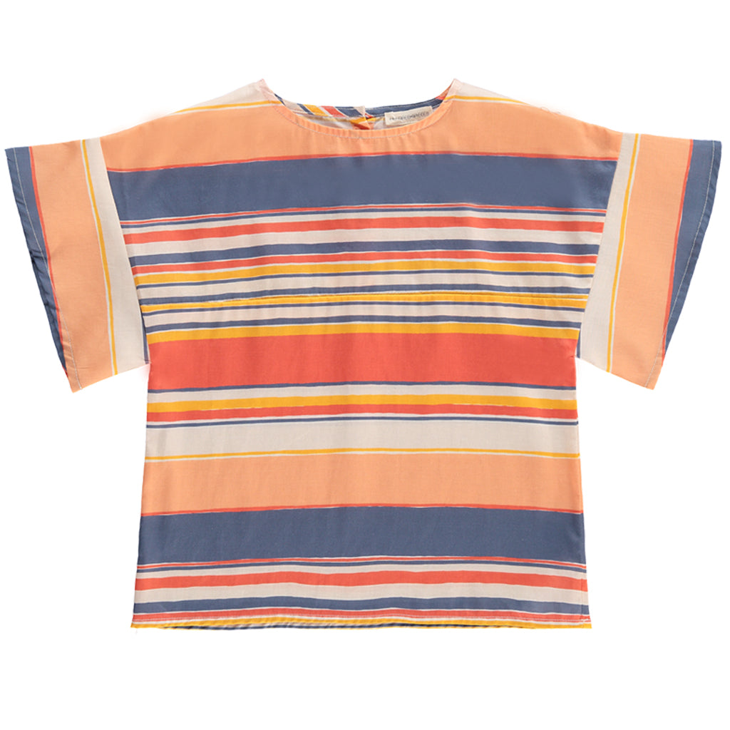 Hundred Pieces Striped Blouse