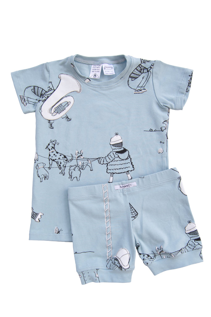 G.Nancy 'When I Grow Up' Shortie PJ Set - Powder