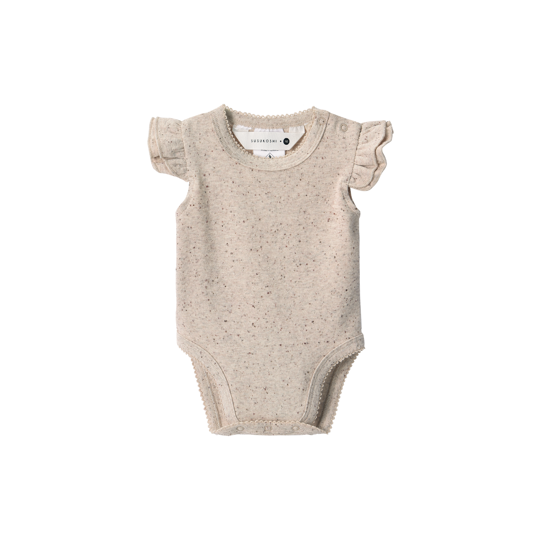 SUSUKOSHI Flutter Suit - Beige Speckled