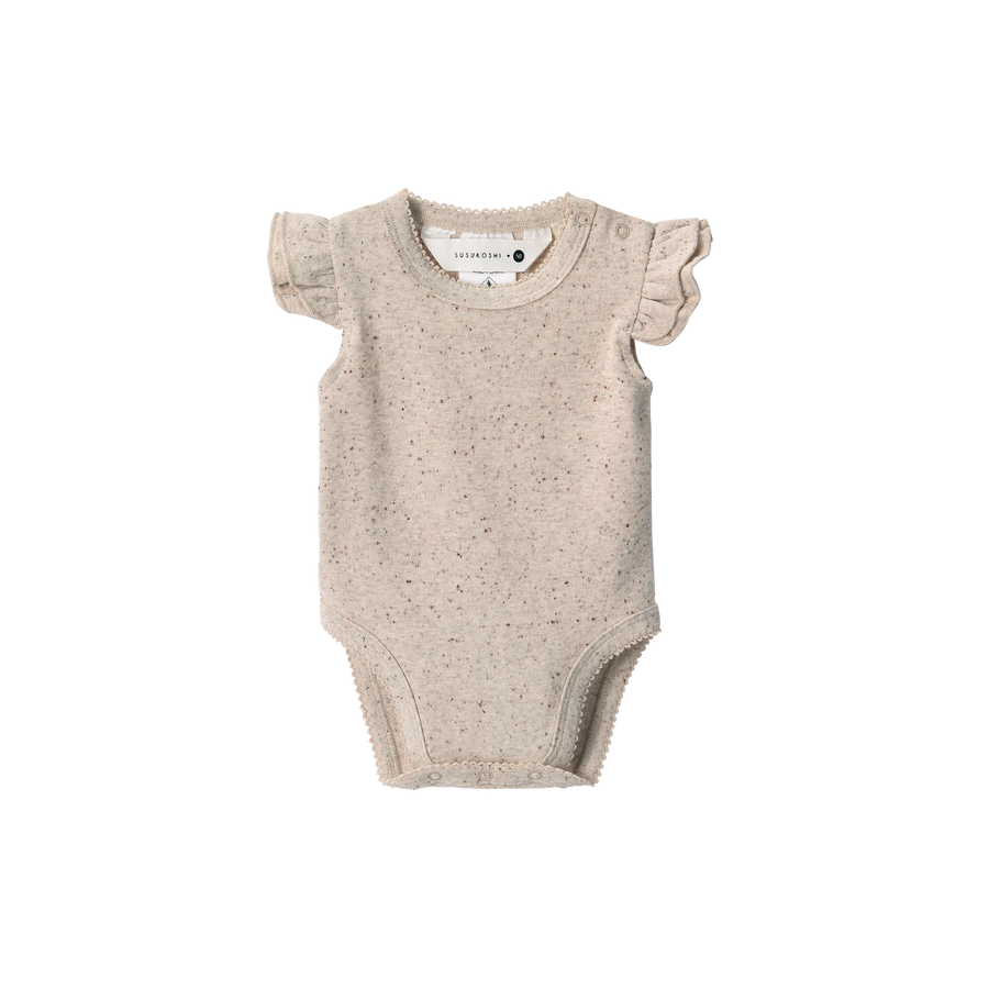 SUSUKOSHI Flutter Suit - Beige Speckled