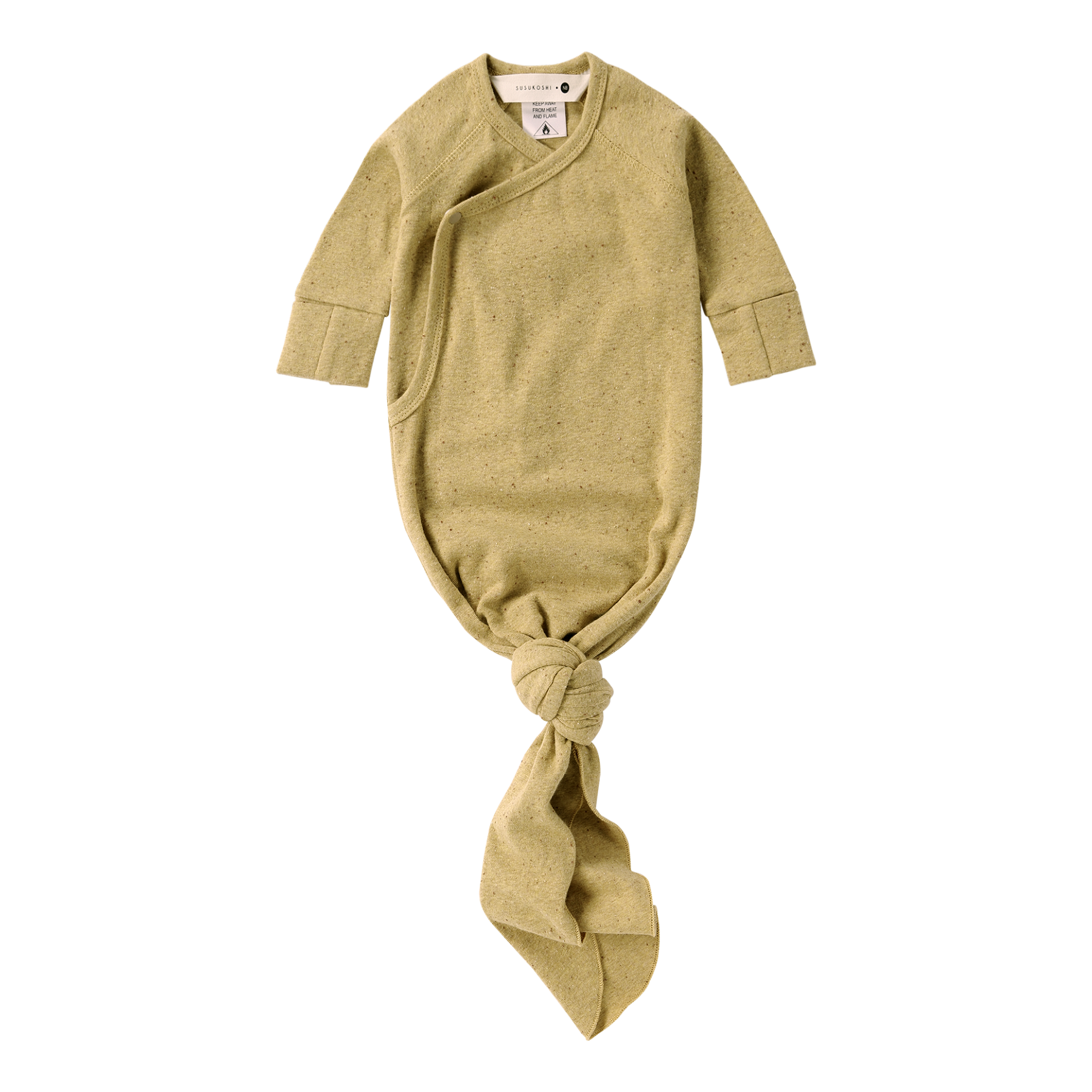 SUSUKOSHI KIMONO GOWN - Ginger Speckled