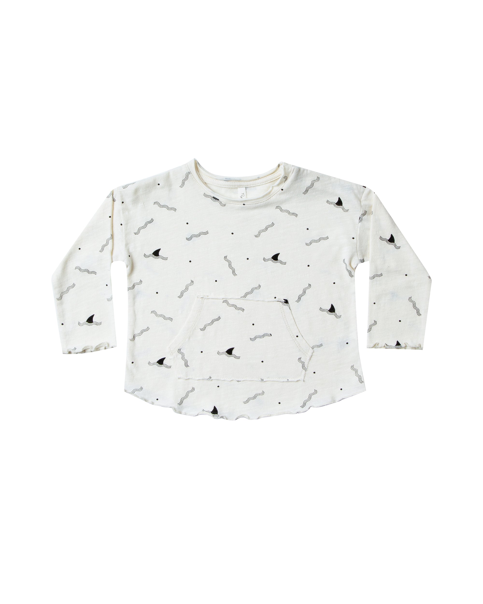 Rylee + Cru Shark Fin Pouch Tee