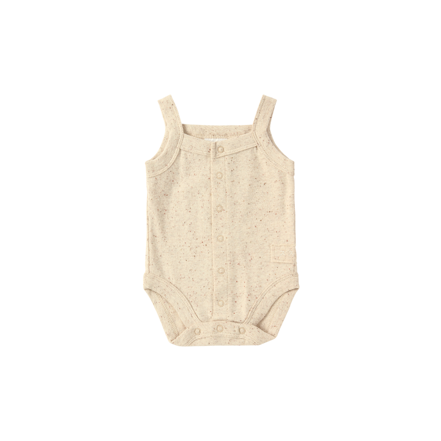 SUSUKOSHI Tank Suit Beige Speckled